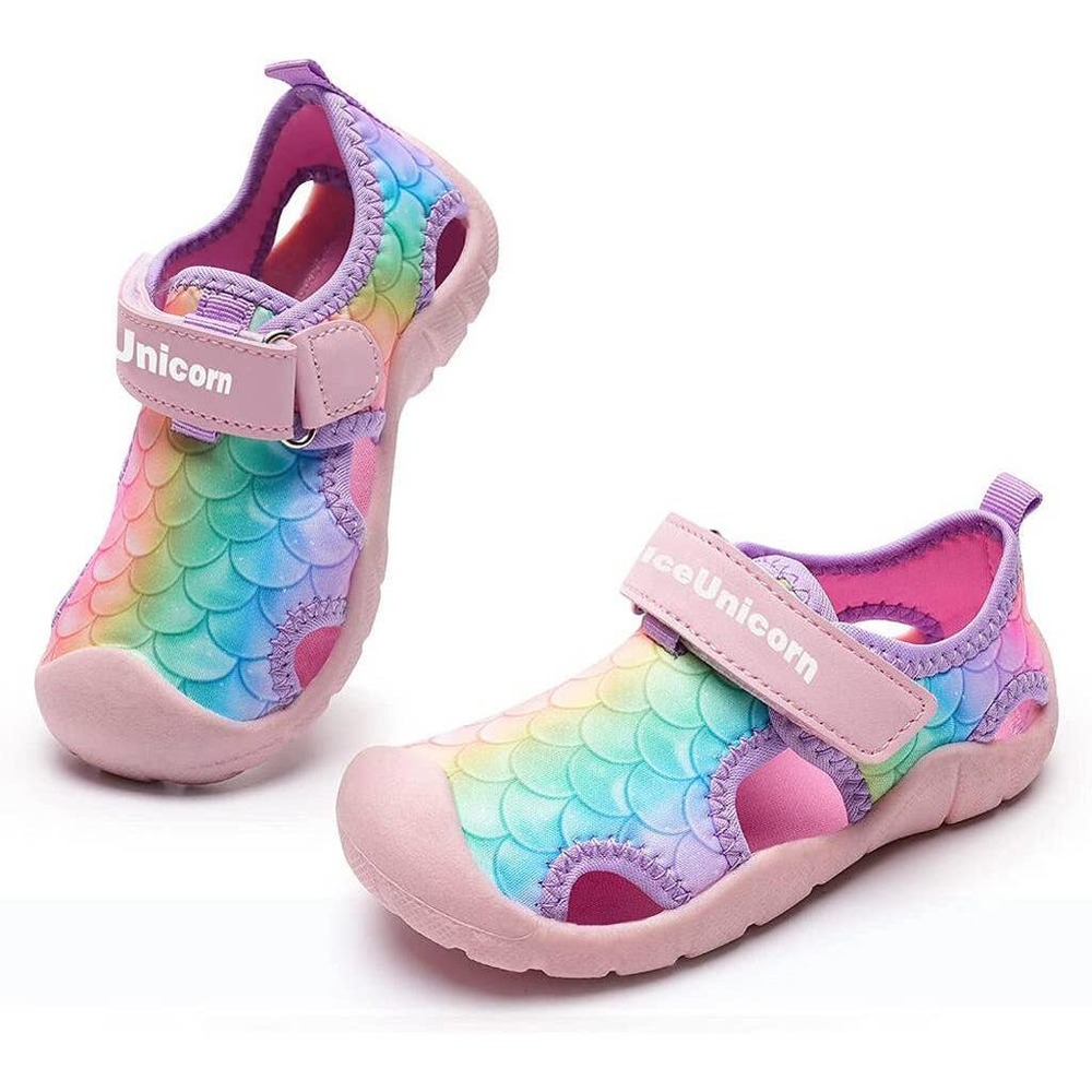 IceUnicorn Children's Sandals Summer Non-Slip Beach Shoes 25EU